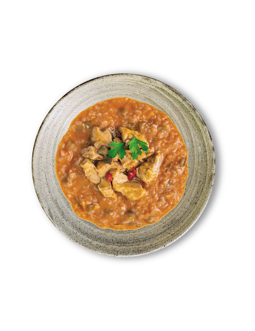 Arroz Konjac com Frango e Legumes The Konjac Shop 250g