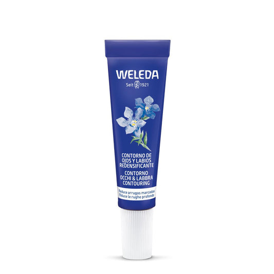 Weleda Genciana Azul e Edelweiss Redensificante para Contorno de Olhos e Lábios 10 ml