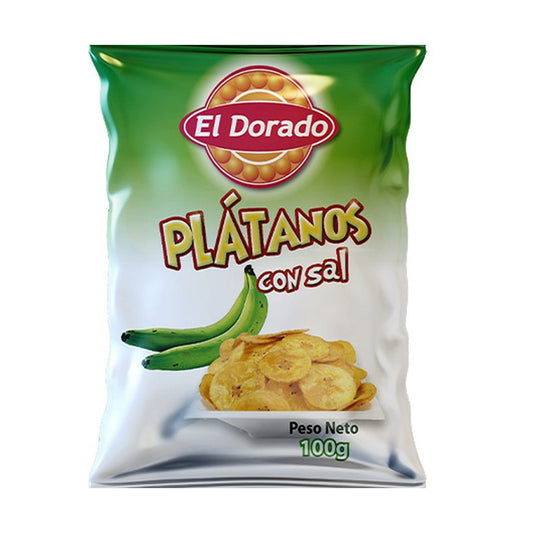 Bananas-da-terra salgadas El Dorado 100g