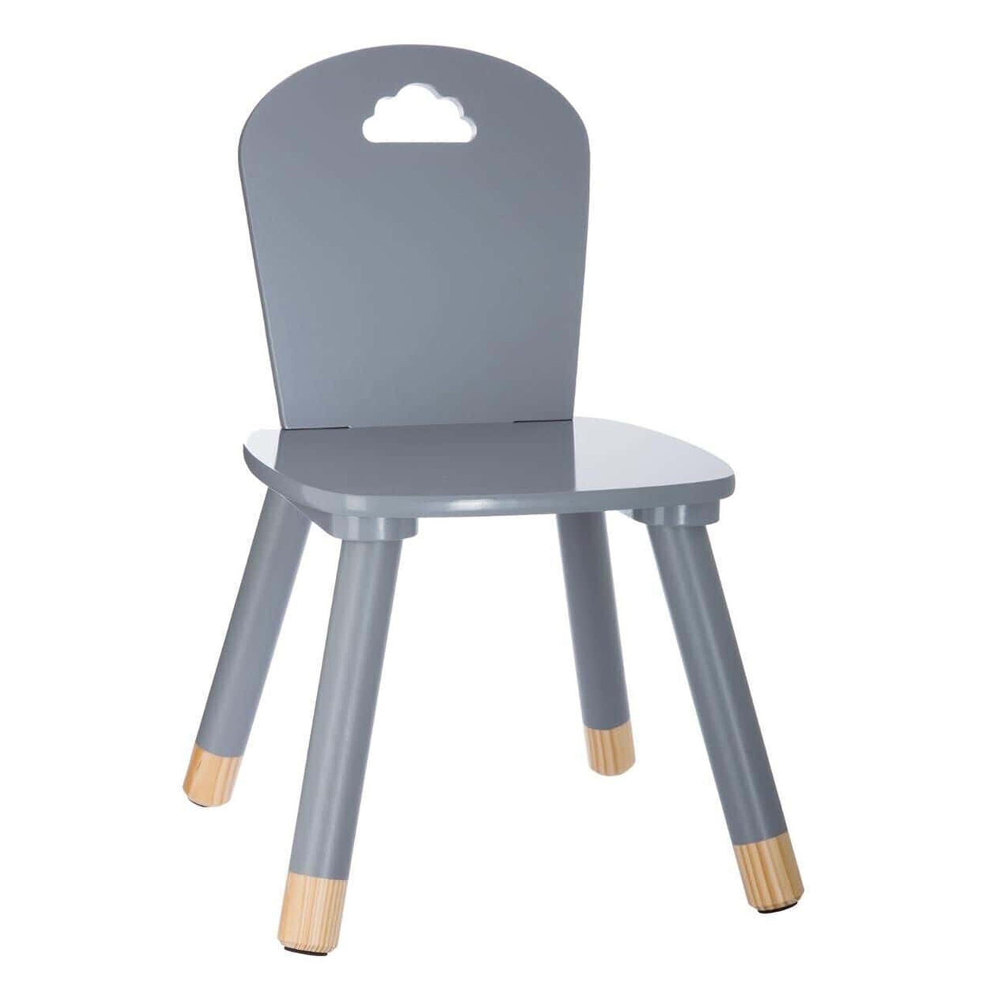 Wellhome Silla Para Niños Gris_0