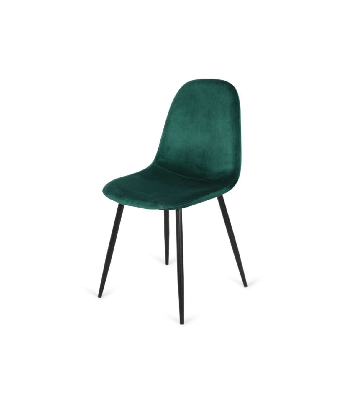 Pack 4 Sillas Modelo Córdoba Tapizado Velvet Tela Verde 43 Cm(ancho) 86 Cm(altura) 55 Cm(_5