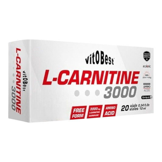 L-carnitine 3000 20 X 10 Gr Fresa_0