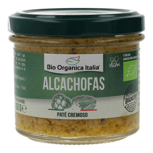 Patê de Alcachofra Biológico de Itália 100g