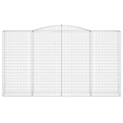 Cestas De Gaviones 15 Uds Forma De Arco Hierro 400x50x220/240cm_3