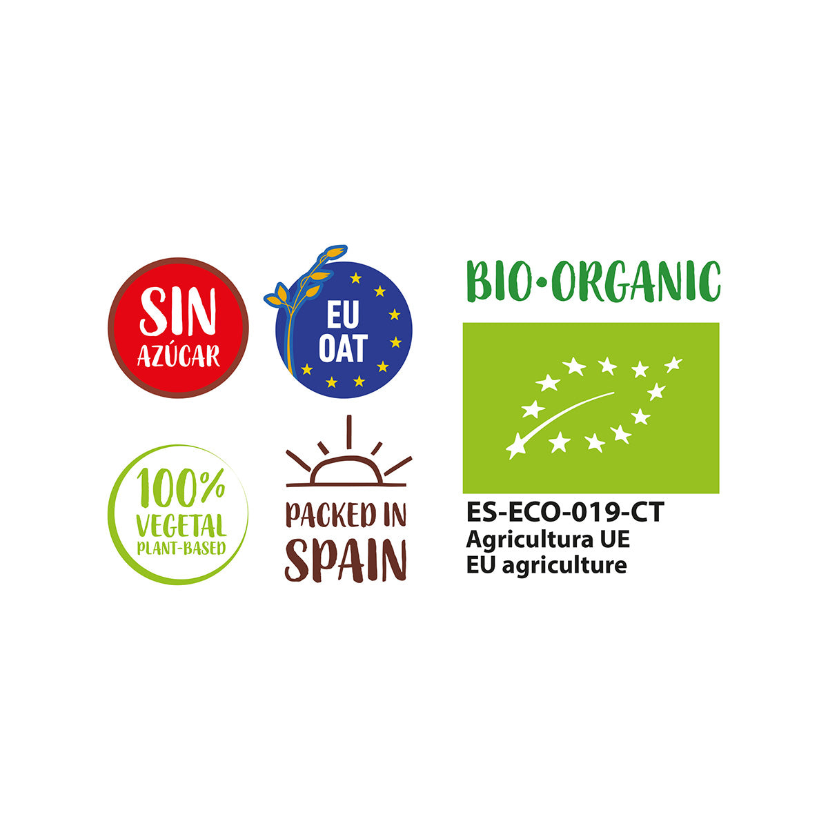Bebida de Aveia Biológica Sem Açúcar ECOMIL 1 L