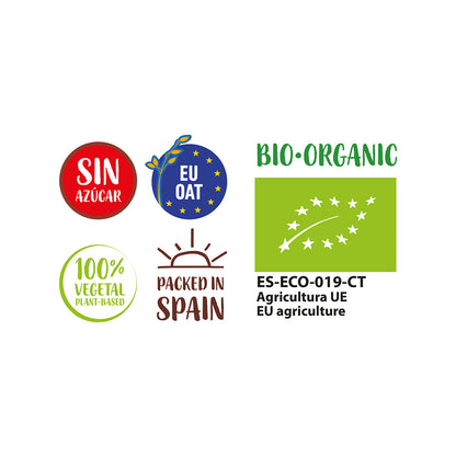 Bebida de Aveia Biológica Sem Açúcar ECOMIL 1 L
