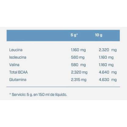 Bcaa + Glutamine 500 Gr Piña Colada_1