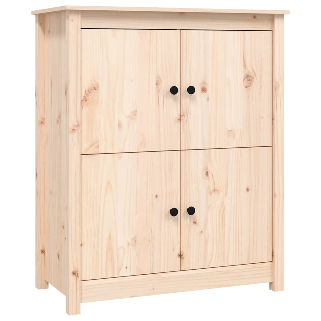 Aparador De Madera Maciza De Pino 83x41,5x100 Cm / Vetonek_3