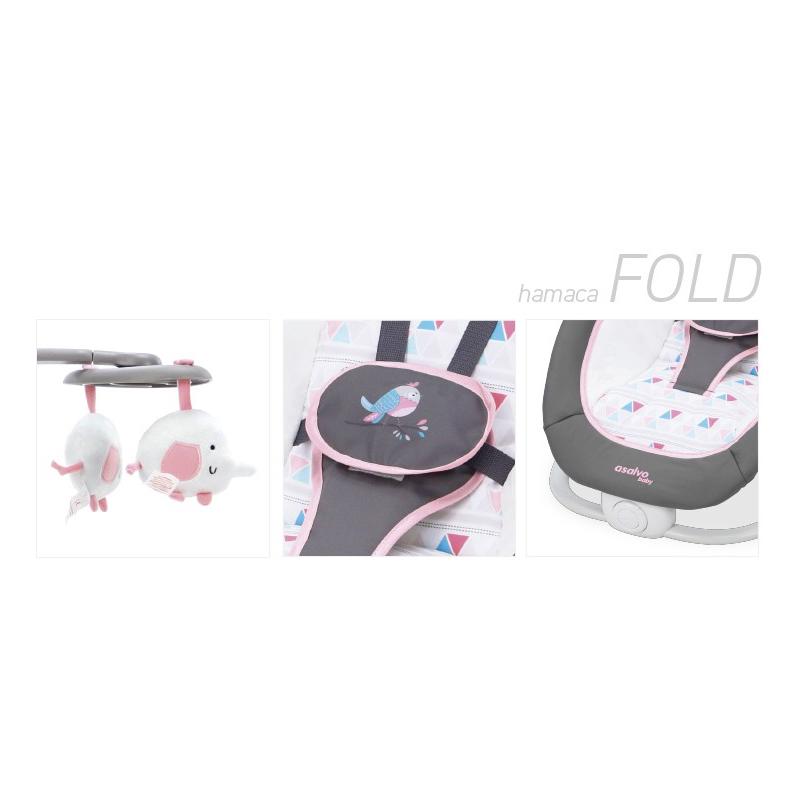 Rede dobrável Asalvo Pink Bird