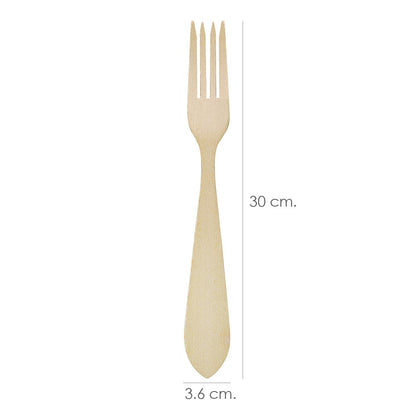 Tenedor Cocina Madera Oryx 30 Cm._1