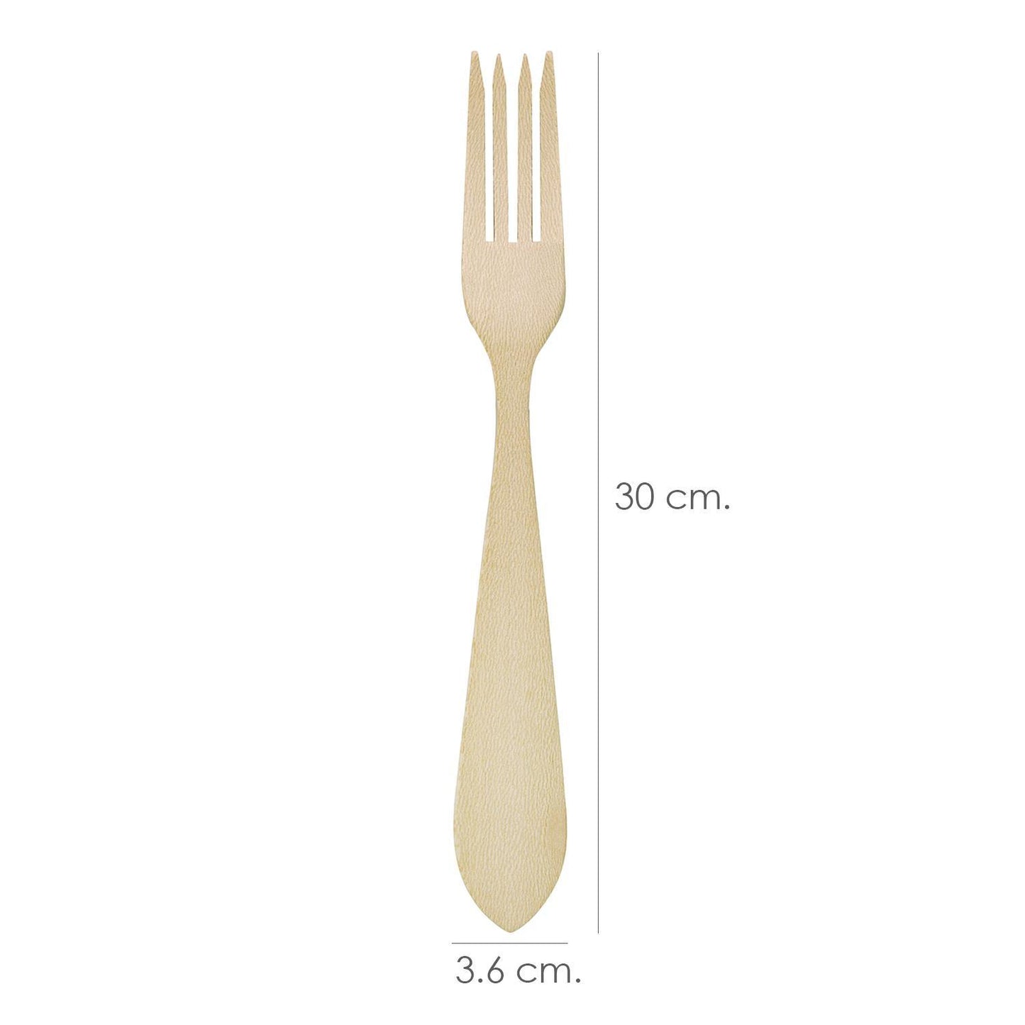 Tenedor Cocina Madera Oryx 30 Cm._1