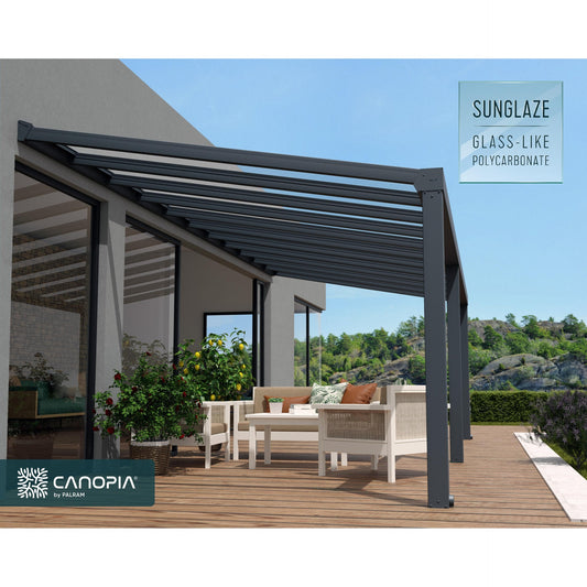 Pérgola anexa Stockholm 342x805 cm 