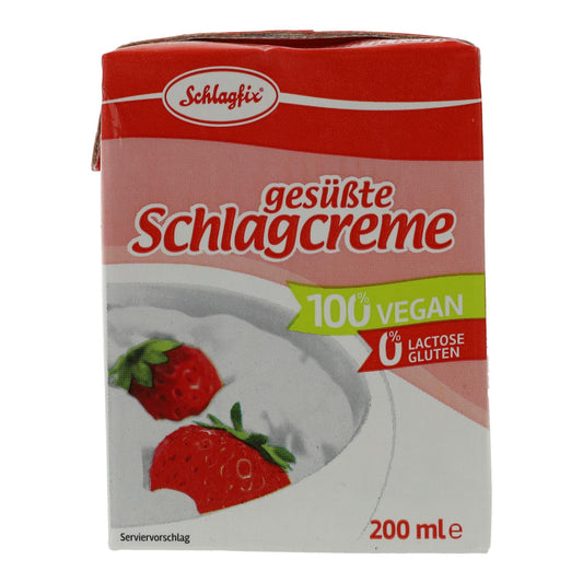 Creme de Legumes Doce para bater e cozinhar Schlagfix 200 ml