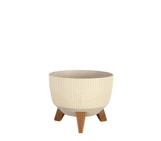 Macetero Doppio Blanco 24 Cm_0