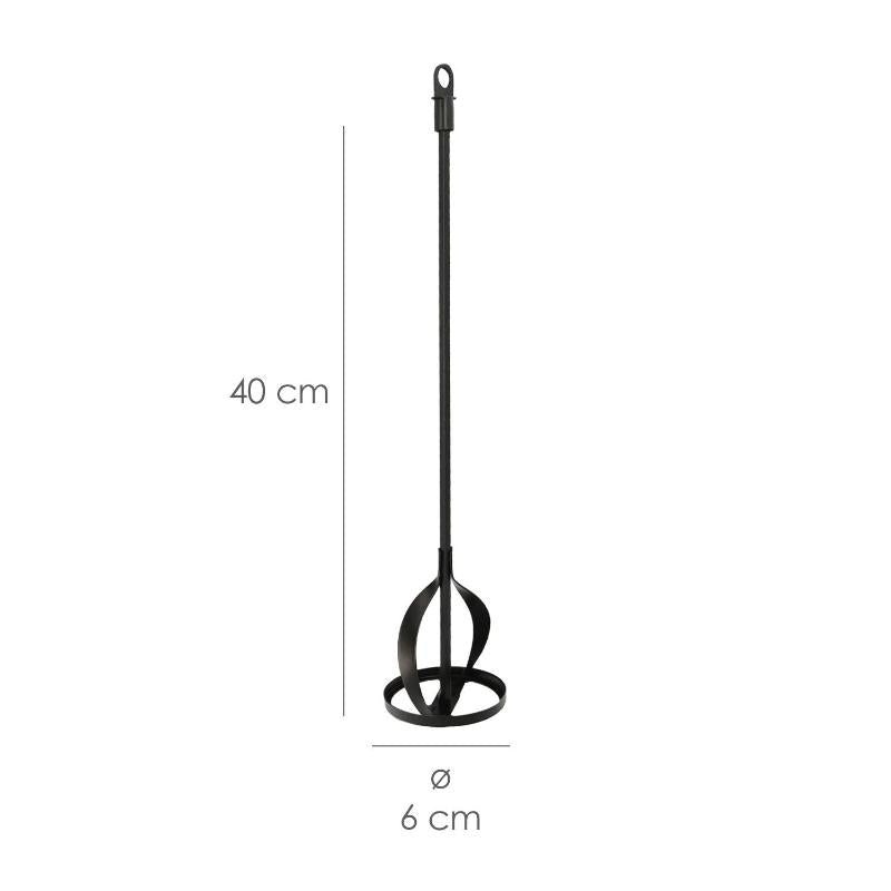 Mezclador Pinturas Para Taladro Ø 60 X 400 Mm. Mezclador / Agitador Pinturas, Cemento, Yeso_1