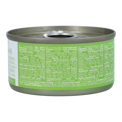 Kit Cat Can Toppers - Frango e Cordeiro 80g Ração húmida para gatos em gelatina