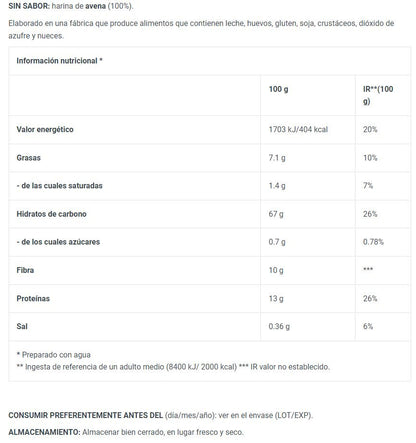 Avena Instantánea Biotech 1000 G Neutral_5