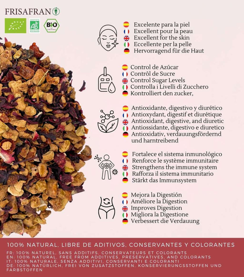 Infusión De Frutas Del Bosque A Granel Ecológica | Frisafran 200 G_2