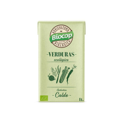 Caldo de Legumes Biológico PROMO 50% DuoPack Biocop 1 L