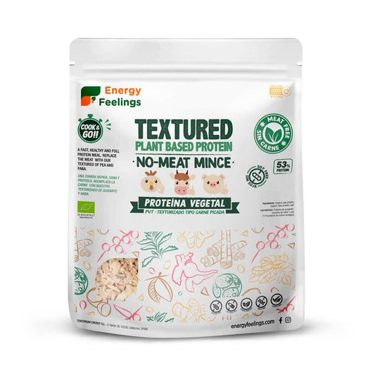 Proteína Vegetal Texturizada (PVT) - Tipo de carne picada biológica 400 g