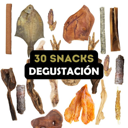 Bimordiscos Pack Degustación Mensual: 30 Snacks Para Perros