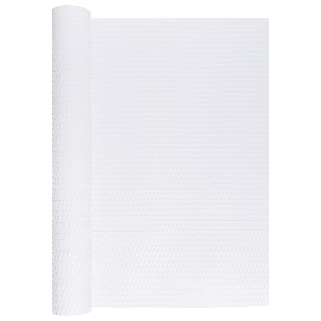 Toldo Para Balcón Ratán Sintético Blanco 1000x90 Cm / Vetonek_0