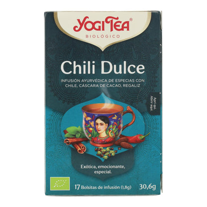 Yogi Tea BIO Pimenta Doce, 17 saquetas de chá