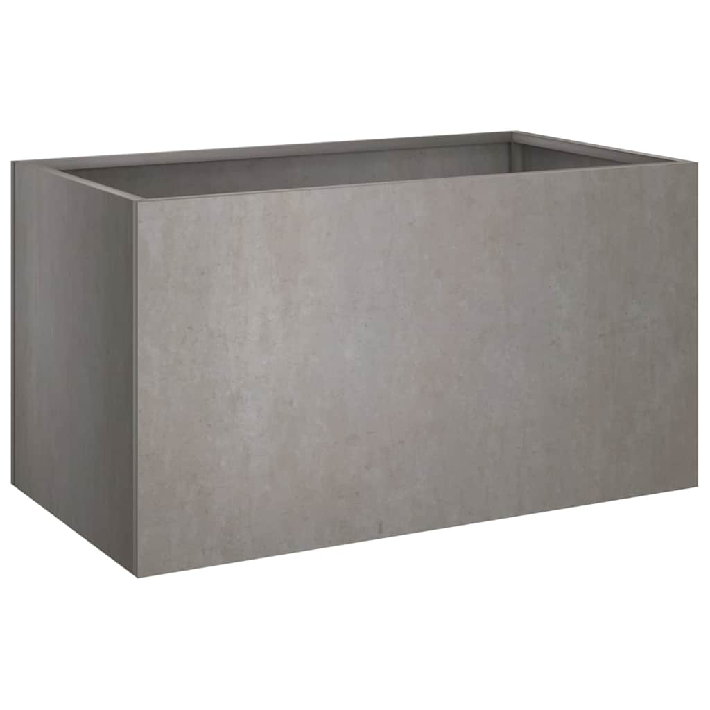 Jardinera De Acero Corten 62x40x39 Cm_3