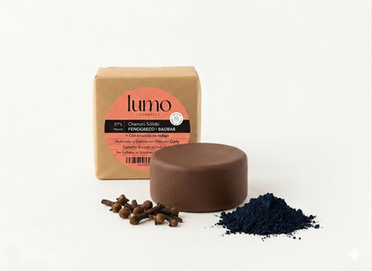 Champú Sólido Natural Para Cabello Rizado | Definición Y Suavidad | Lumo Cosmetics_0