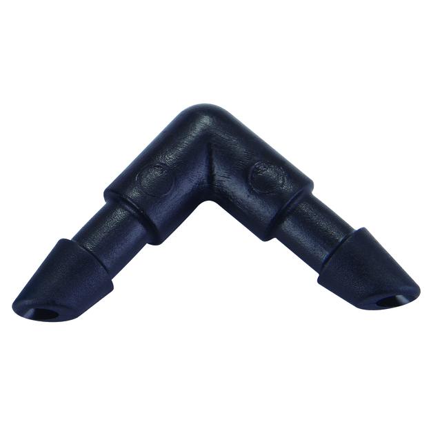 Cotovelo para microtubo de 4mm 25 unid.