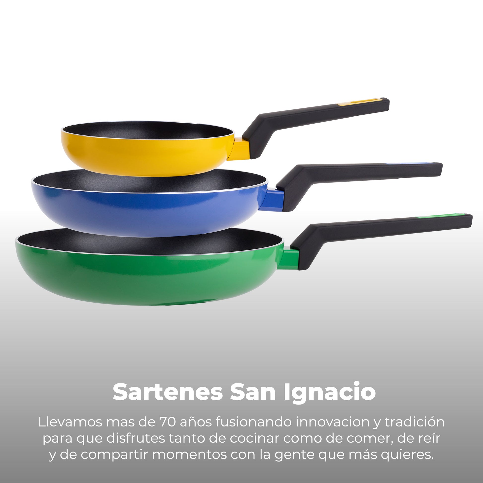 Set 12 Piezas, Batería De Cocina En Acero Inoxidable_4