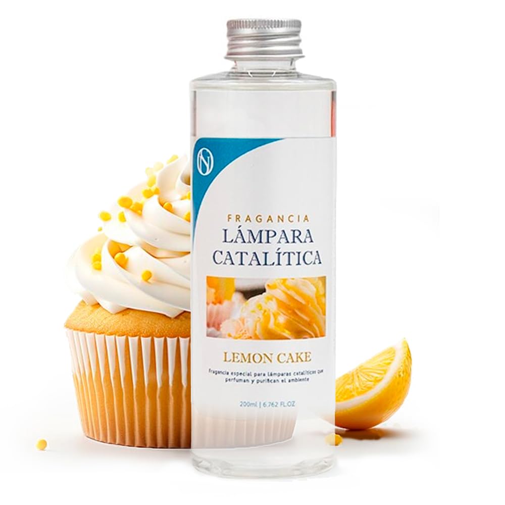 Fragancia Para Lámpara Catalítica Aroma Lemon Cake (200ml) - Elimina Malos Olores, Perfuma Y Limpia El Ambiente_0