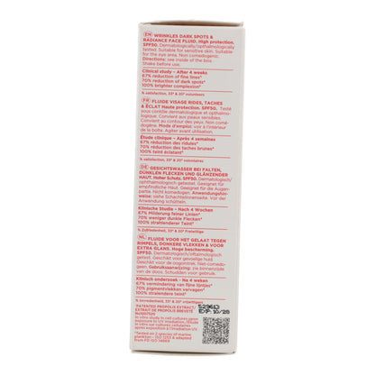 Reparación Antiedad Diaria SPF50 Apivita Fluido Facial 50ml