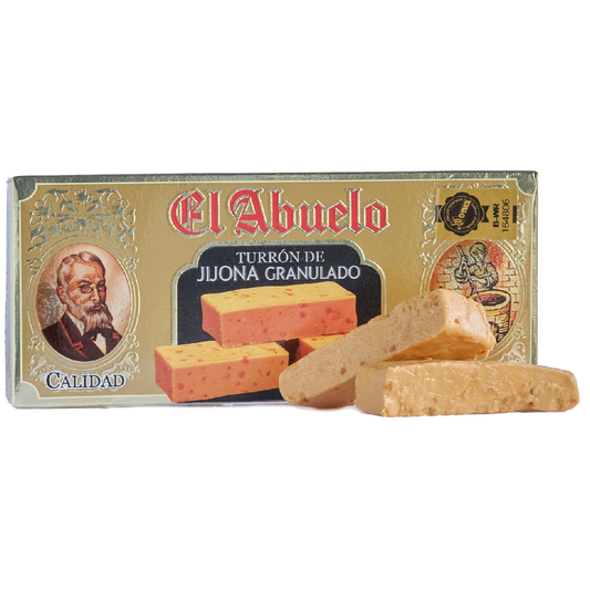 Jijona Nougat El Abuelo Granulado de Qualidade Suprema 300 g