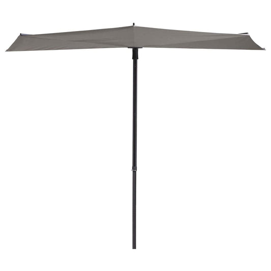 Madison Sombrilla Para Balcón Sun Wave 270x150 Cm Gris Claro_0
