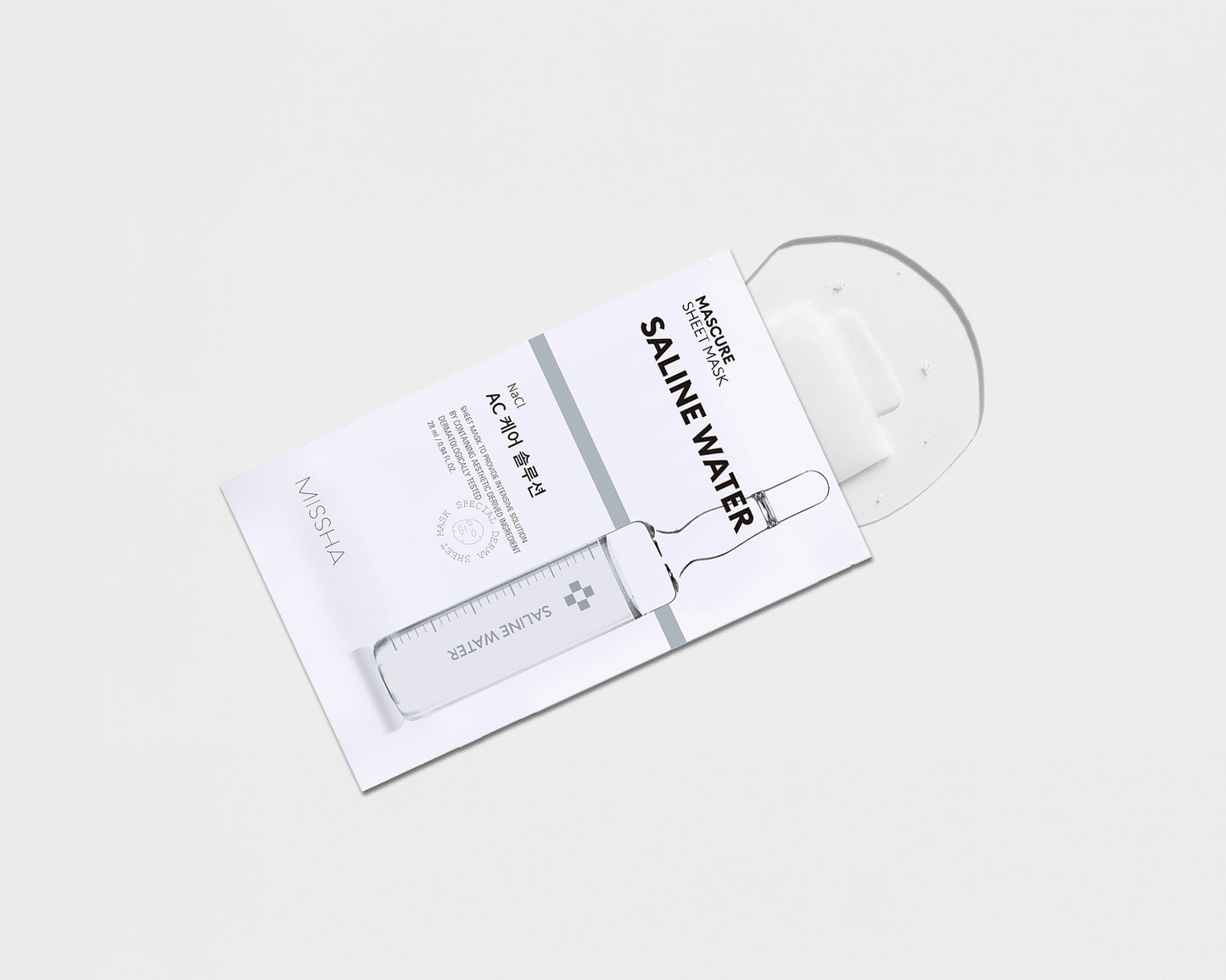 Missha Mascure Ac Care Solution Sheet Mask [nacl] (28ml) - Mascarilla Agua Salina_1