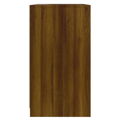 Aparador De Aglomerado Color Roble Marrón 70x40,5x75 Cm / Vetonek_4