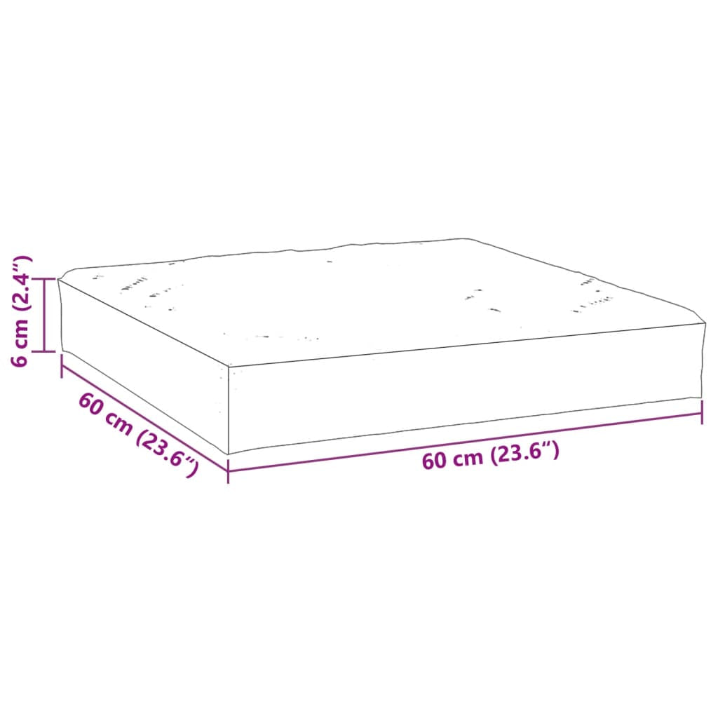 Vidaxl Cojín Para Sofá De Palets De Tela Oxford Gris_2