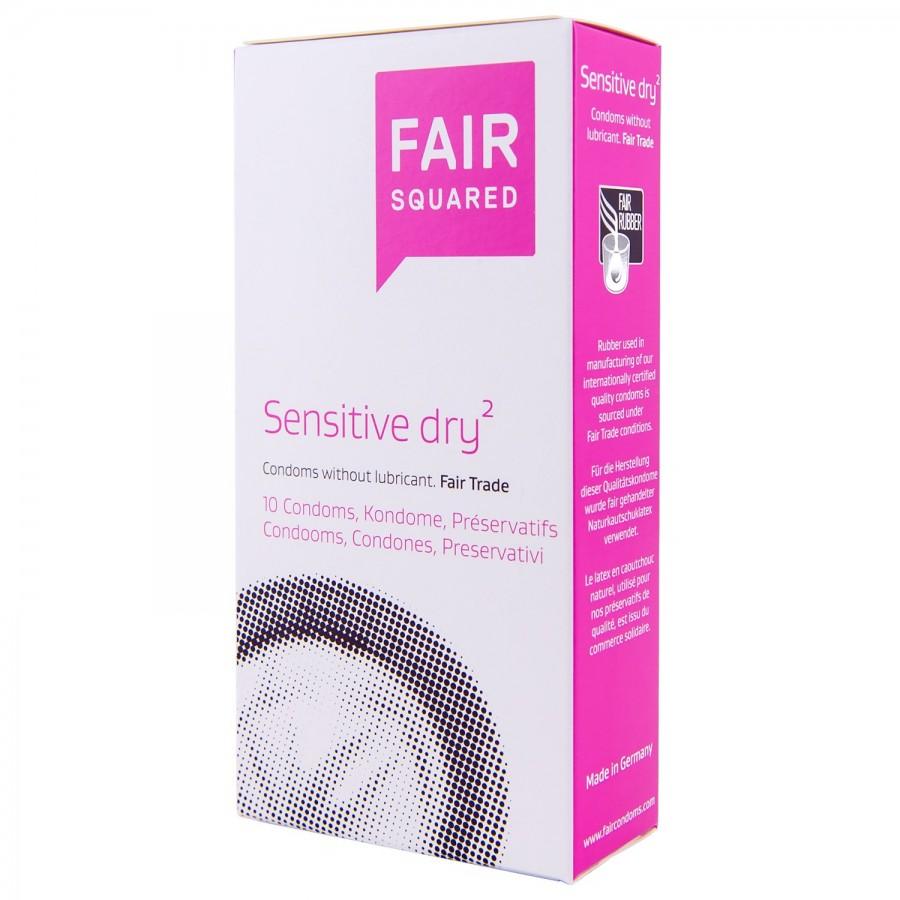 Preservativos Fair Sensitive, 10 unidades. Fair Squared