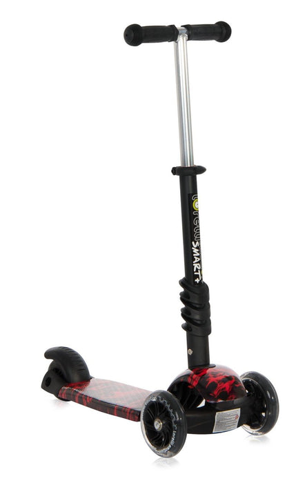 Patinete Infantil Con Asiento Y Respaldo Smart Plus Red Fire_4
