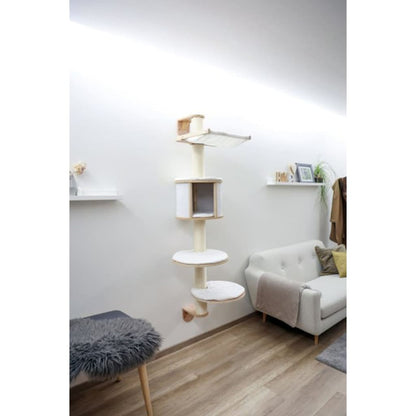 Kerbl Árbol Para Gatos Montado En Pared Dolomit 168 Cm Blanco 81500_4
