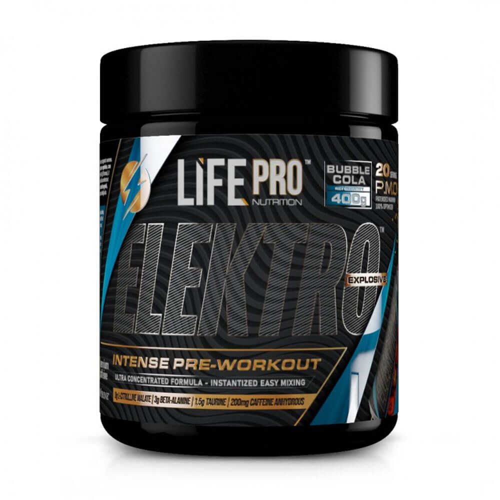 Elektro - 400g - Cola - Pre Entreno - Lifepro_0