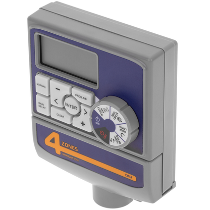 Programador De Riego Eléctrico De Uso Interior Para 4 Zonas De Riego_0