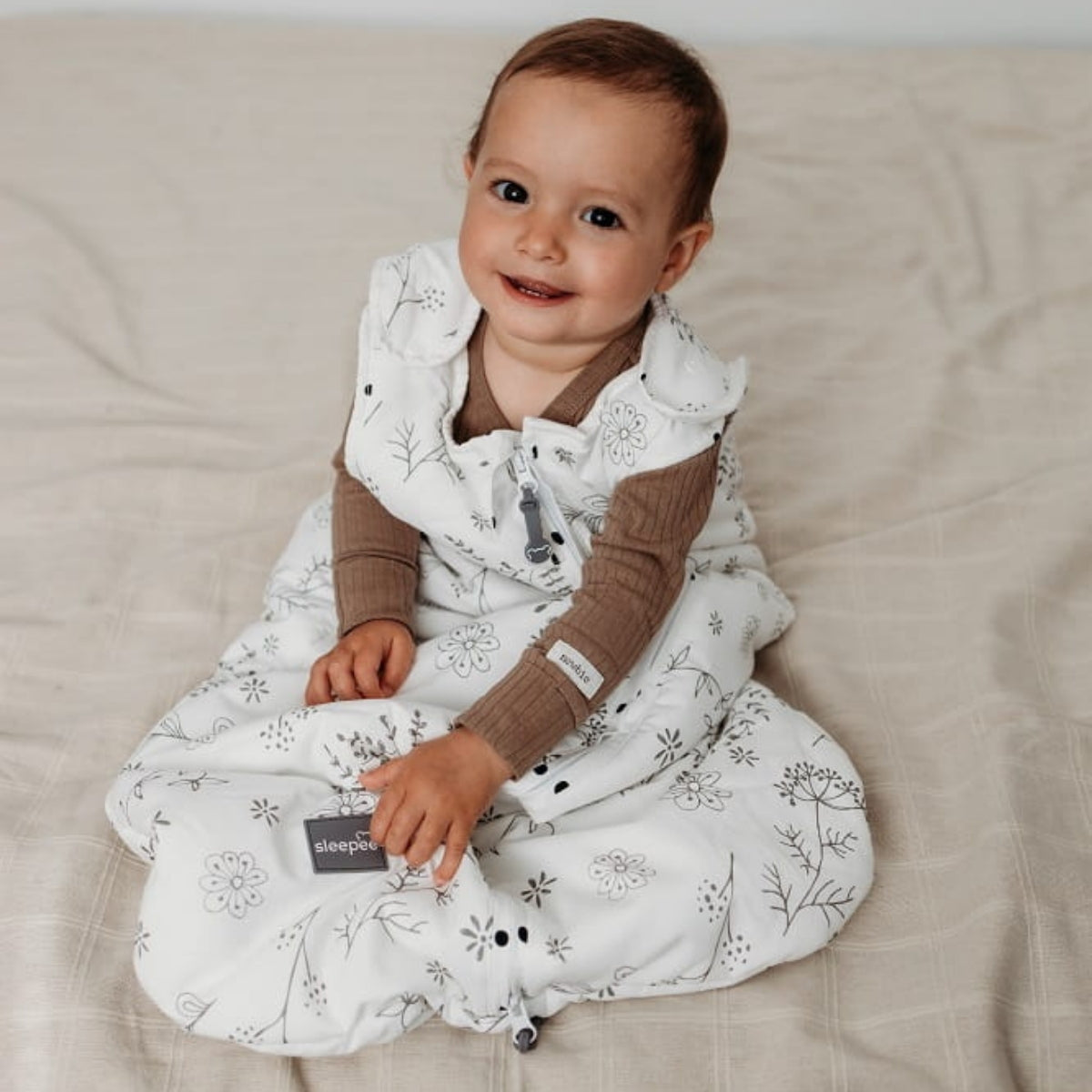 Bloom Saco De Dormir Bebe Evolutivo 0-24m Grow Up Sleepee | Dormir Abrigado Sin Destaparse, Durante Meses_1