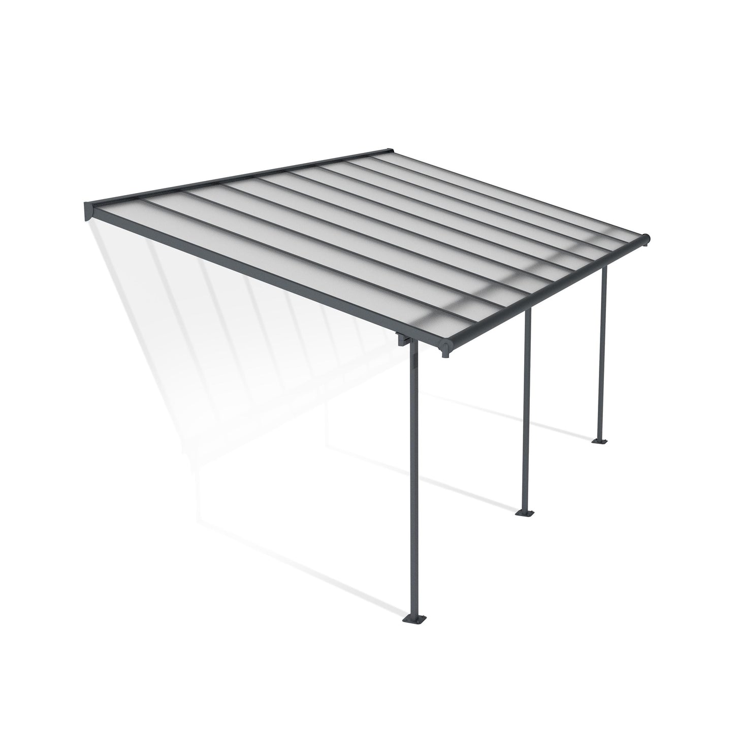 Pérgola anexa Feria 555x299 cm 