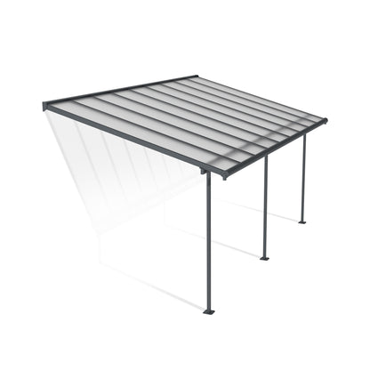 Pérgola anexa Feria 555x299 cm 