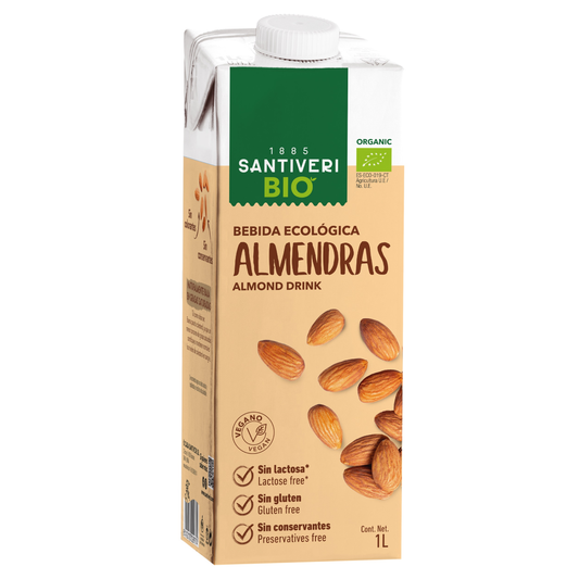 Leite de Amêndoa Biológico Santiveri 1 L