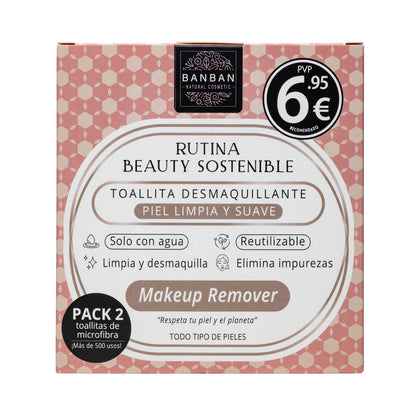 Toalla Desmaquillante Reutilizable 2ud Banban_0