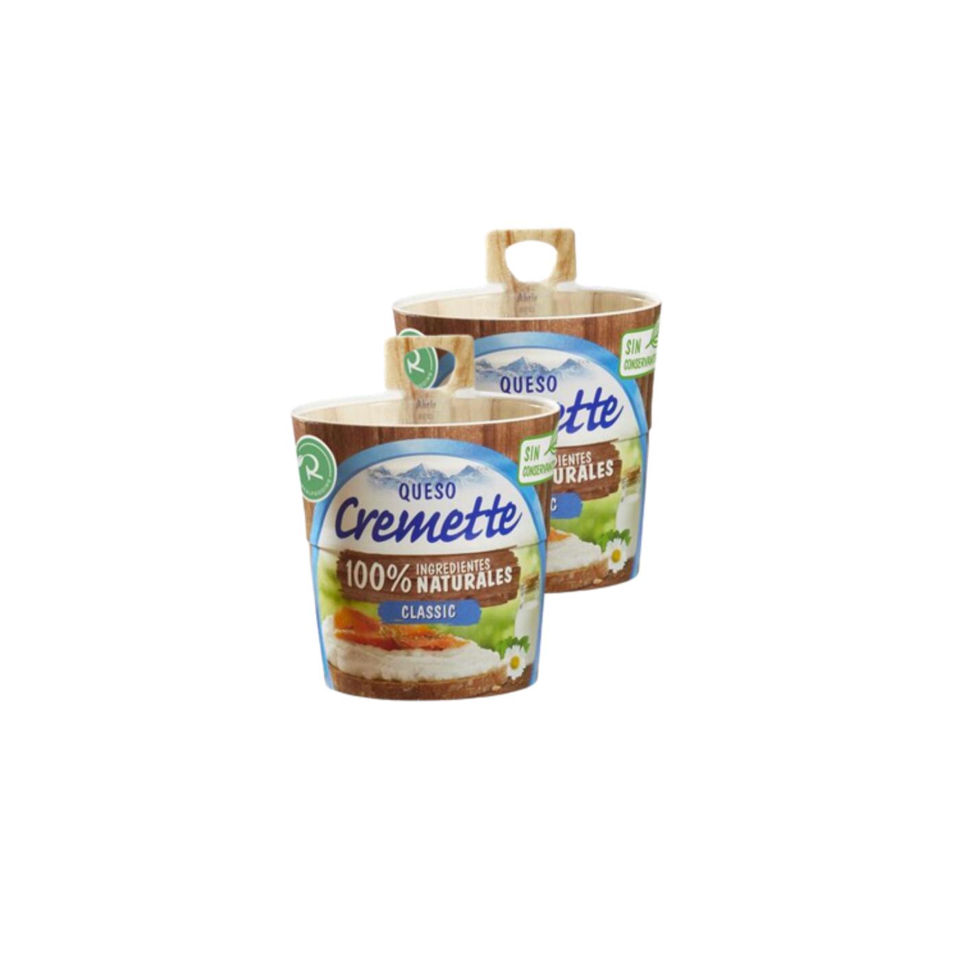 Cremette Natural 100% Realfooding Pack2 x 150 G