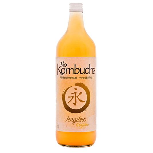 Biokombucha Jengibre 1l Viva Sin Gas Añadido_0